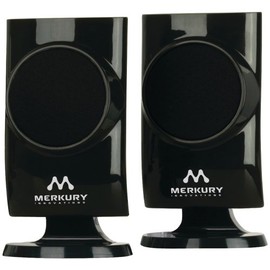 MERKURY MEYMSPW410 3.5 mm Universal Stereo Speakers - Retail Packaging - Black