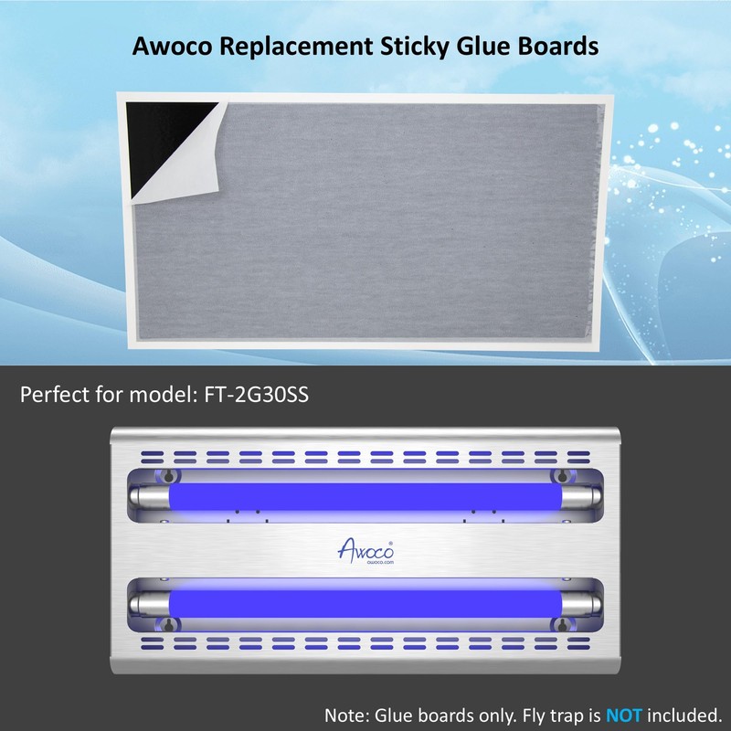 Awoco 5 Pcs of Replacement Sticky Paper Type G Glue