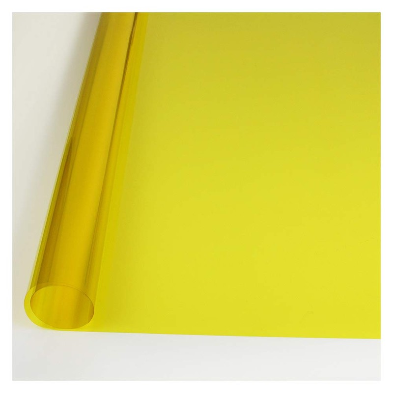 BDF CAYW Window Film Transparent Color Yellow (12" X 25ft)