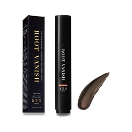 Kazumi KIWABI Root Vanish Gray Hair Hair, Stick Type, Light Brown, Hairline, Partial Coverage