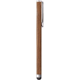InLine® 55463 Woodstylus New Purple + Blue Crystal Shaft Stylus Pen for Touch Screen Walnut/Metal