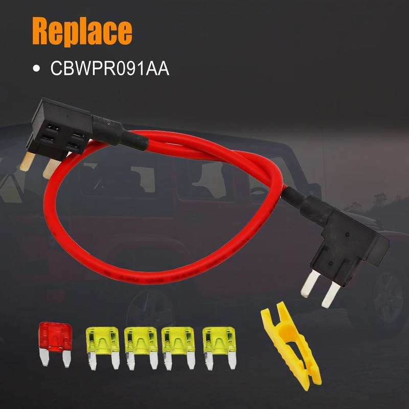 CBWPR091AA TIPM Bypass Cable Fuse Holder Fuse Adapter Repair Fuel