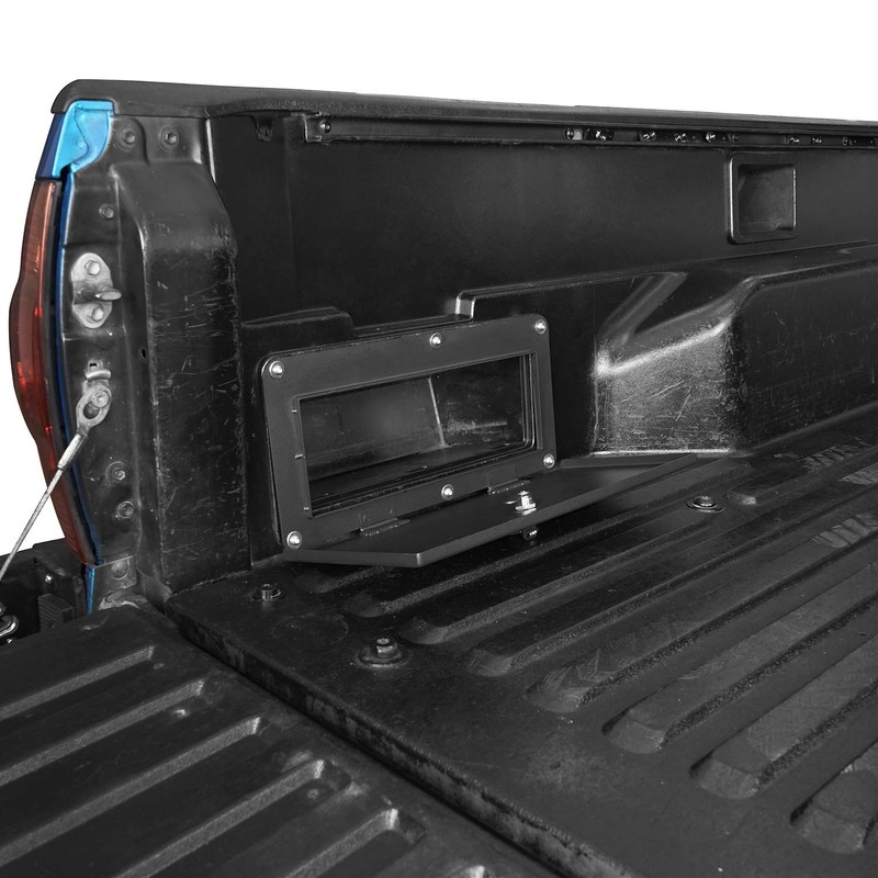 Hooke Road Tacoma Bed Security Lock Lid Extra Storage Compatible