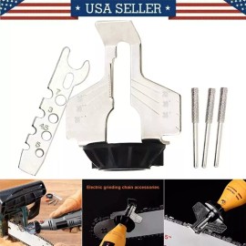 Chainsaw Sharpener Electric Grinder Chain Saw Sharpening Attachment Drill Tool