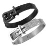 PLA Pulsera Brazalete Cinturon Acero Inoxidable Unisex Elegante