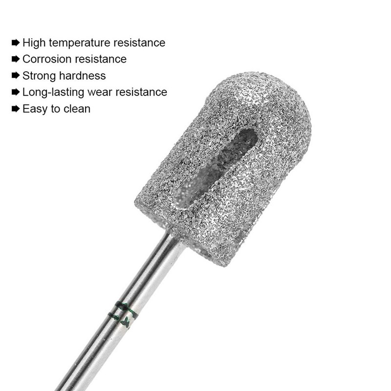 Stainless Steel Foot Nail Drill Bit Pedicure Foot Calluses Sanding