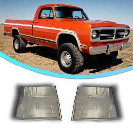 ClassicParts4U 1972-1993 Dodge Regular & Club Cab Pickup Truck & Ram Charger Floor Pans Pair