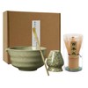 Matcha Whisk Set,4PCS Exquisite Matcha Tea Set,Elegant Matcha Kit Includes
