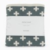 Ecovask Kitchen Tea Towel Single Organic Cotton, Sea Foam +