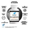 Saisa Herbal Maca Negra Orgánica 100% Pura Con 100 Cápsulas