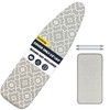 UniSimp Ironing Board Cover and Pad 15"x54" Extra Thick Natural