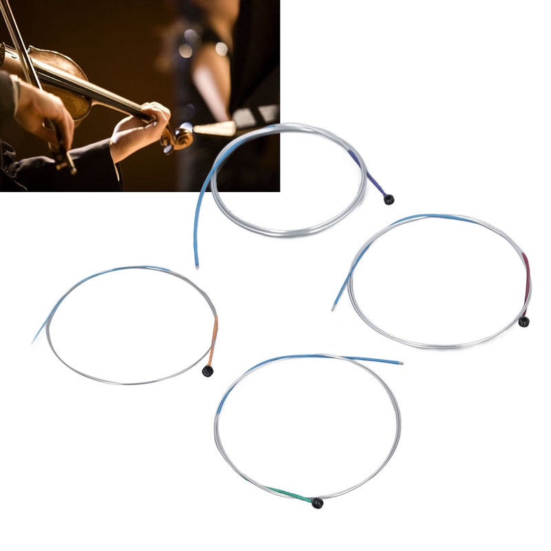 Violin String Replacement Aluminum Magnesium Violin Strings for Practice Snd