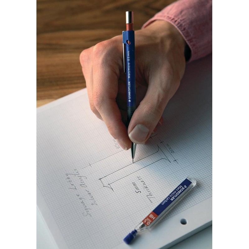 STAEDTLER 77505 - Druckbleistift 0,5 mm HB (10 Stück)