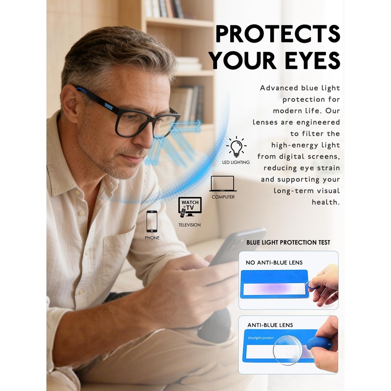 Oversized Women Reading Glasses Men 2.5 Big Readers for Unisex