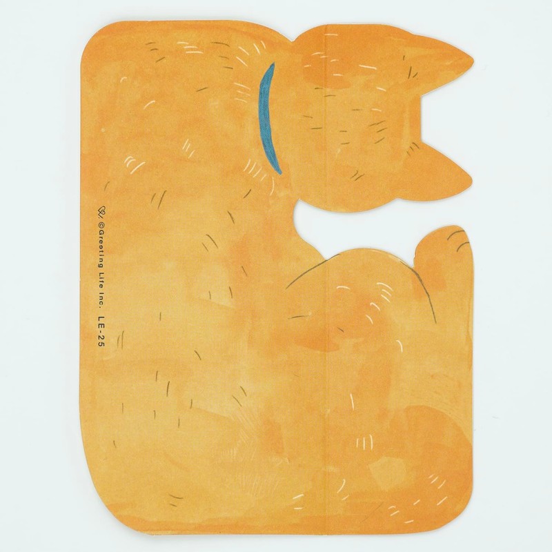 Greeting Life Birthday Card, Cat Chairo, LE-25