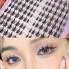 Natural Individual Eyelashes Makeup Tool Eyelash Extension Type C (140 Pcs) 2ea