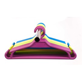 Children's Clothes Hangers Set of 25 Baby Wardrobe Children's Clothes Hangers (Blue)