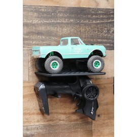 Rad Printed Parts Wall Mount for Axial SCX24 1/24th Scale Rock Crawler and Remote - RC Car Organiz - ~, Red