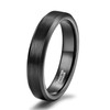 Titaniumcentral 4mm 6mm 8mm Tungsten Carbide Ring for Men Women