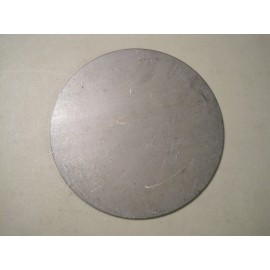 Synergy Steel Designs 1/8" Steel Plate, Disc Shaped, 8.50" Diameter, .125 A36 Steel, Round, Circle