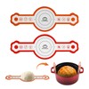 Cook's Aid 2 Pcs Silicone Bread Sling for Dutch Oven,