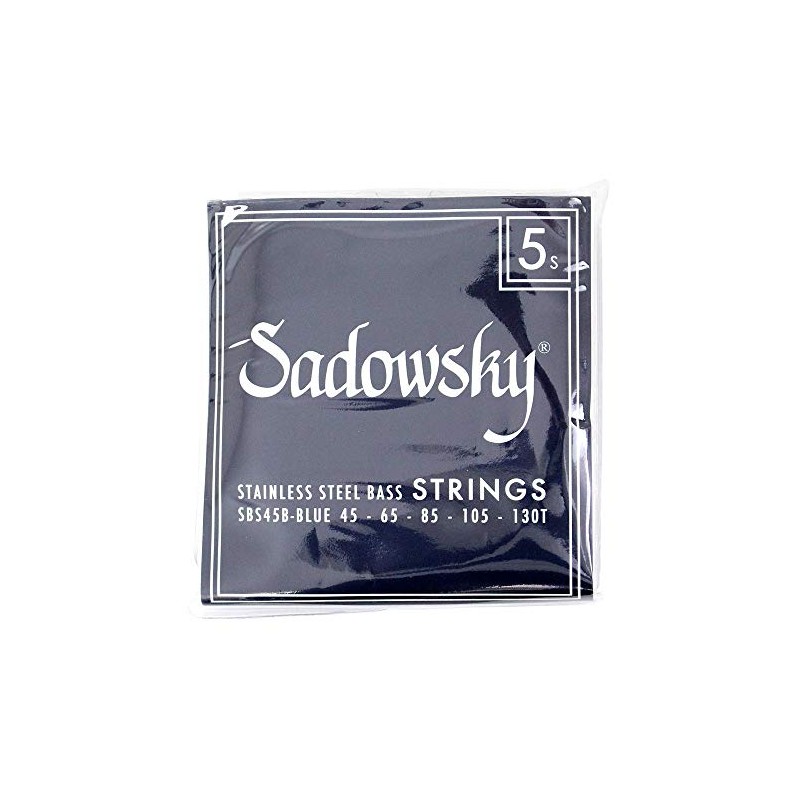 Sadowsky Blue Label Base Strings Stainless Steel Strings 5 String