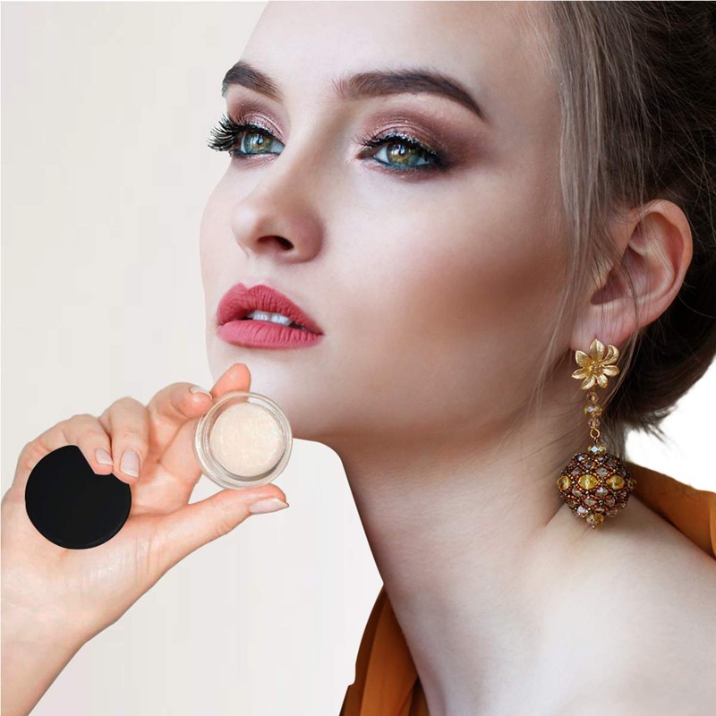 ZEJIA 5 Gram Sample Containers with Lids, 100PCS Mini Makeup