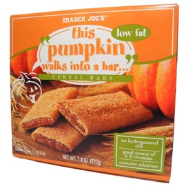 Trader Joes This Pumpkin Walks Into A Bar... Cereal Bars