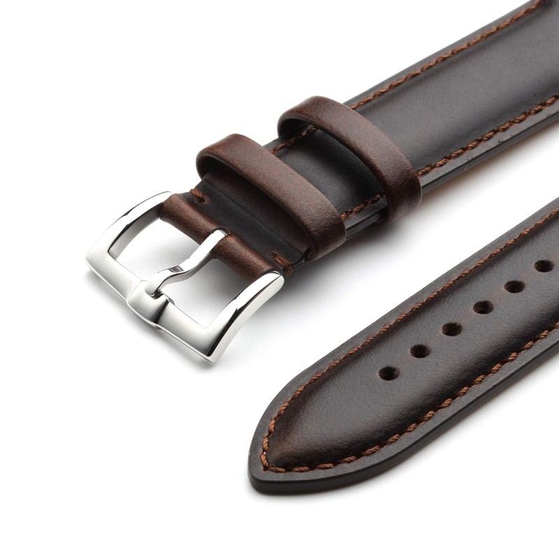 Watch Band, Quick Release, Genuine Leather, Elegant, Smooth and Soft