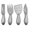 Smiley Face Cheese Knife Set of 4#75-198