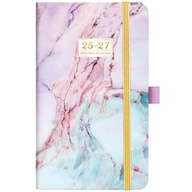 2025-2027 Pocket Planner - Pocket Calendar 2025-2027, JAN.2025 - DEC.2027, 6.3" x 3.7", 3-Year Monthly Planner with Inner Pocket, 63 Notes Pages