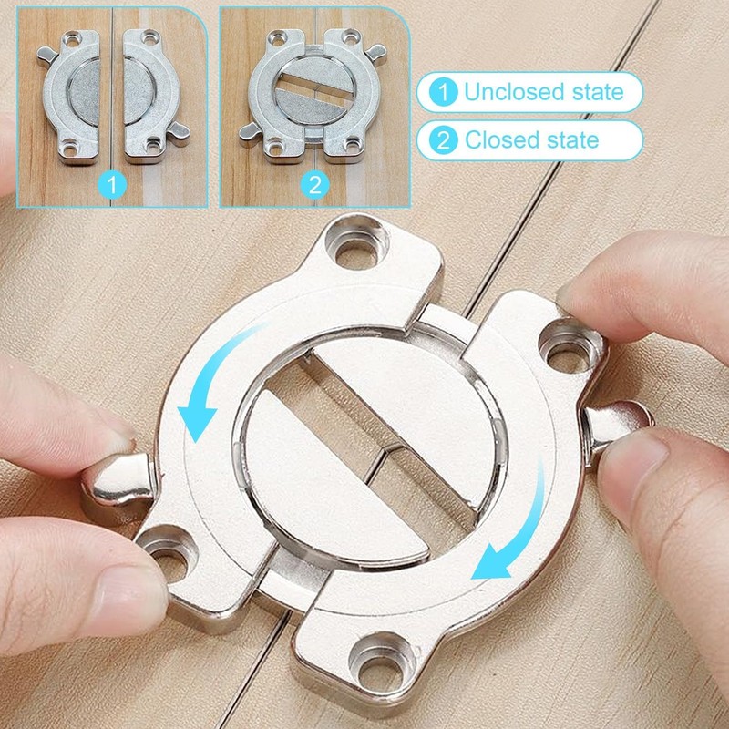 Pack of 2 Table Top Connectors, Table Connectors, Worktop Connectors,