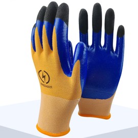 Pomya Guantes con Aislamiento Eléctrico, Guantes de Electricista Aislantes con Resistencia a Voltaje de 400V, Alto Voltaje, Guantes de Trabajo con Aislamiento Ignífugo, Pantalla Táctil