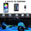 KEEPDSGN For JEEP Wrangler 10 Pods RGB LED Rock Lights