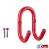 SOTECH FARA Coat Hooks 88 x 51 mm Steel Red
