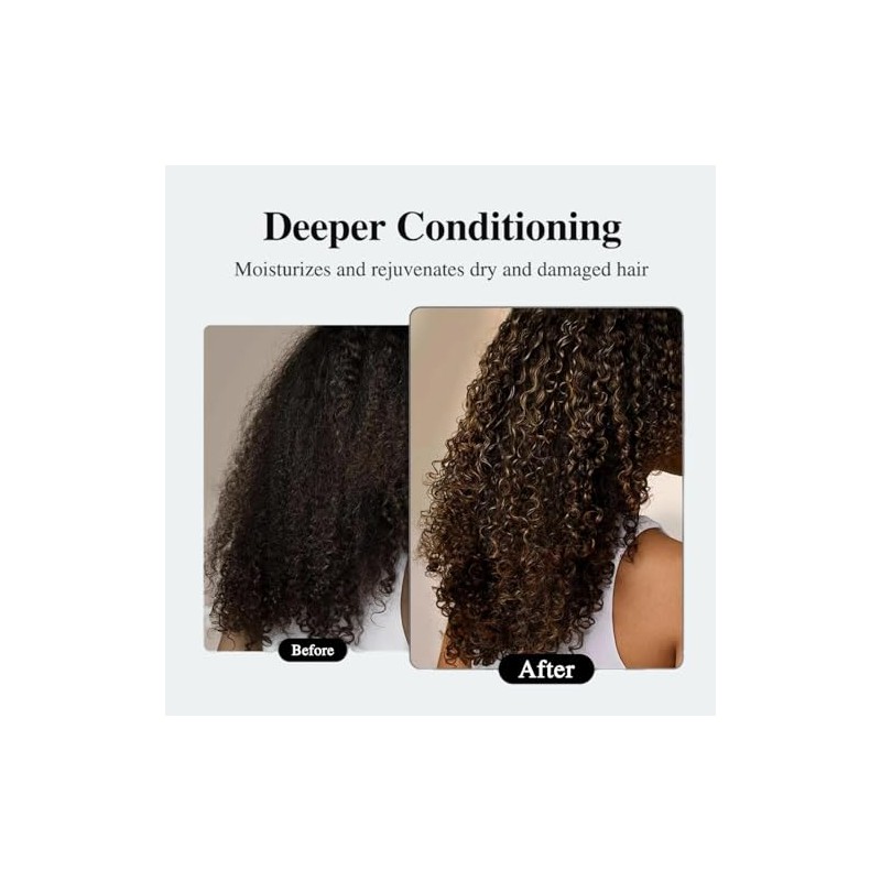 Hair Steamer for Natural Hair (Home Use) - 10-Speed Temperature