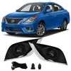 ILAMP Fog Lamps Assembly with LED Compatible with 2015-2019 Nissan