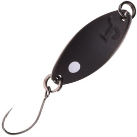 Trout Master Incy Spin Spoon for Trout Fishing, 1.8 g, Colour: Black/White