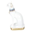 Ciieeo Lifelike Decorative Cat Figurine Small Egypt Cat Model for
