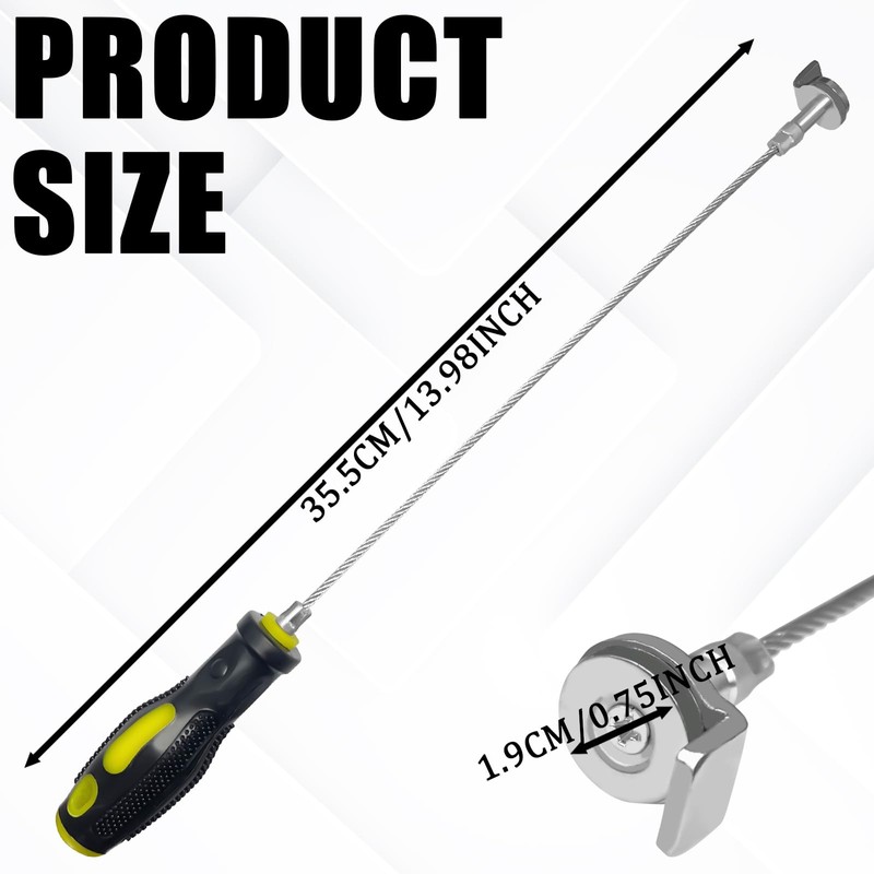 HHZL Oil Drain Plug Removal Tool Oil Filter Magnet Plug