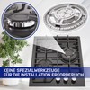 Triple Burner with Inlet Diameter 20 mm for Gas Cookers