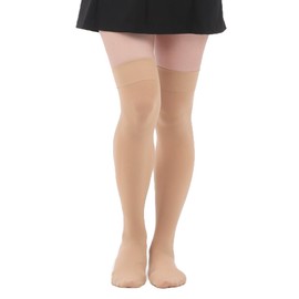 Flifra 80 Denier Tights, Knee-High, Over-the-Knee Socks, Made in Japan, One Size Fits Most, Separate, Knee High Socks, Thigh High Socks, Solid Color, Black, Beige, Socks, nude beige