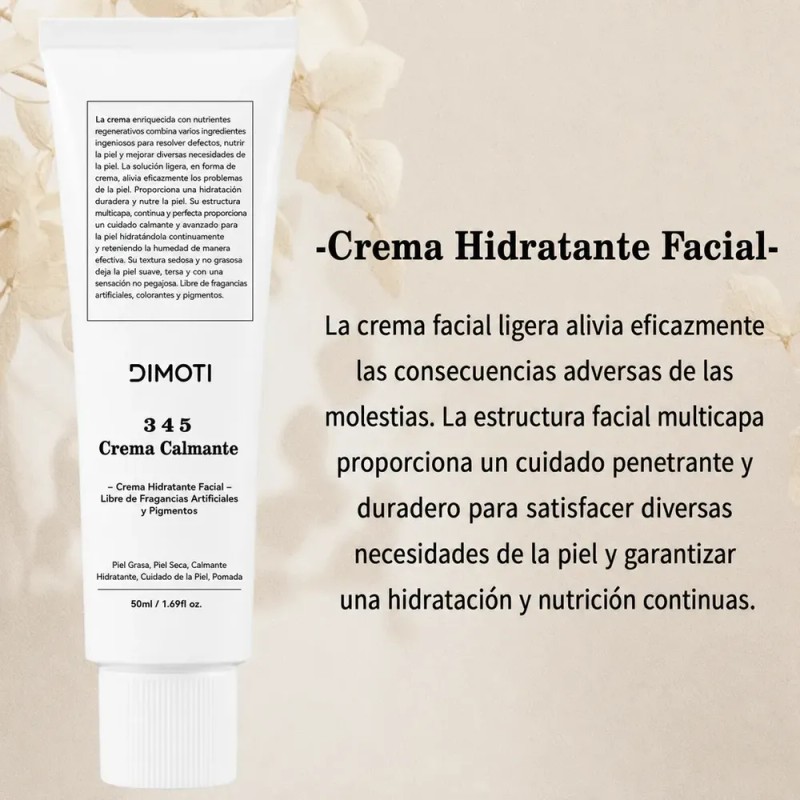 Dimot Crema Reparadora 345 Momento De Aplicación Noche 50ml