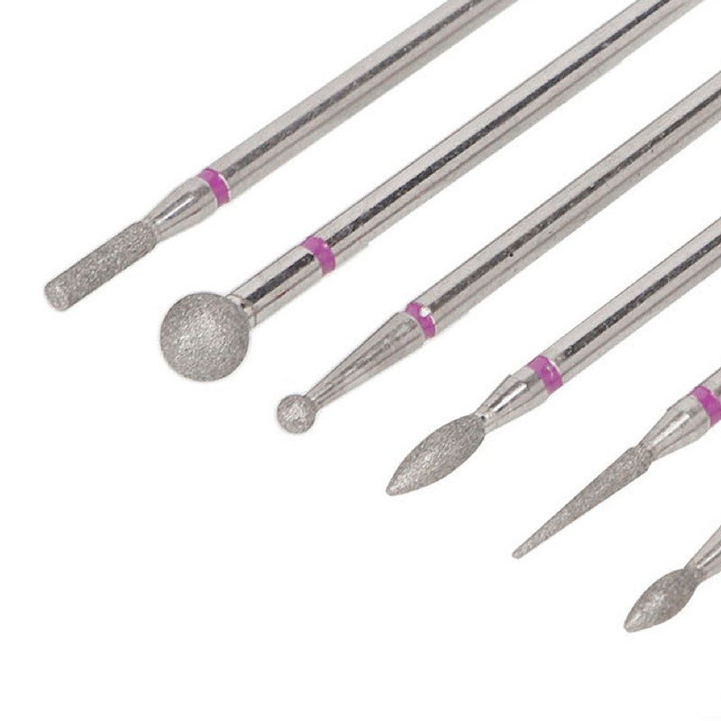 10pcs Nail Drill Bit Set Professional Home Salon Emery Cuticle