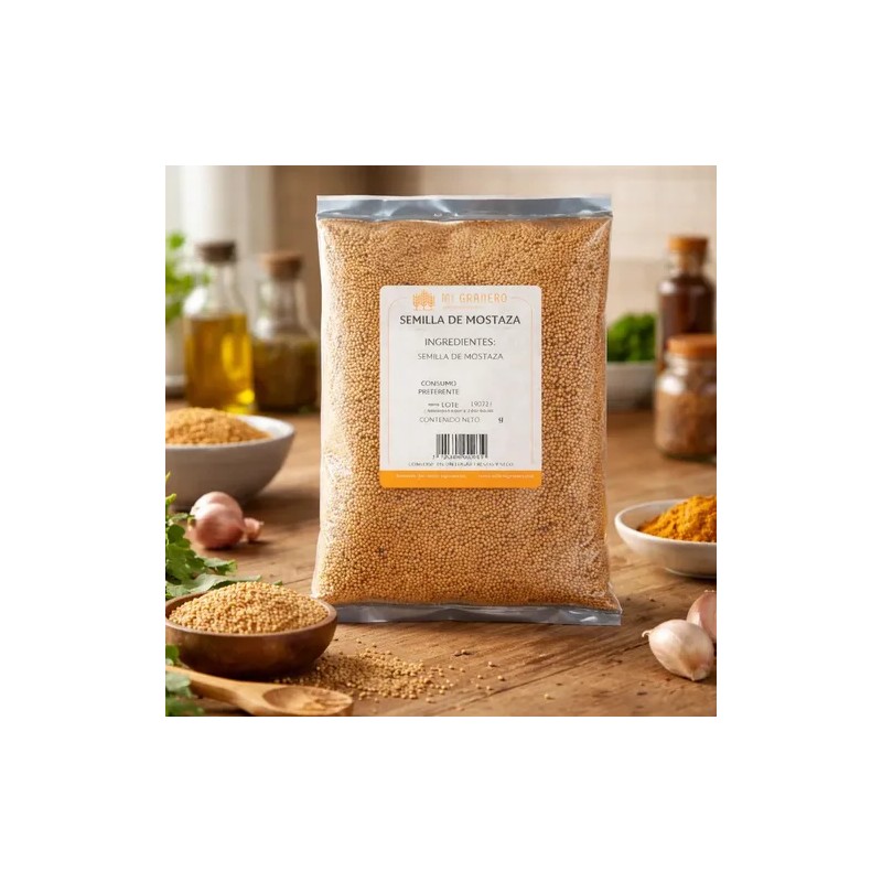 Semilla De Mostaza Granel 250 Gramos Premium