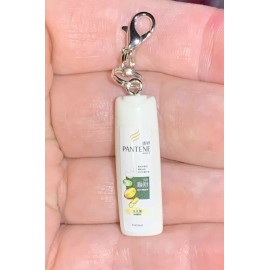 Pantene Shampoo Bottle Charm Zipper Pull & Keychain Add On Clip!!