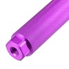 X AUTOHAUX Pair Rear Foot Pegs Footrests Purple for Bicycle