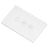 Smart Light Switch APP Control 3 Way Tempered Glass Panel