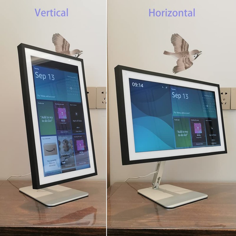 ATOPHK Tilt Stand for Echo Show 15 Silver ES065-02CA