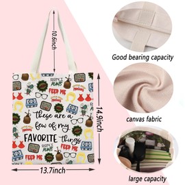 ENSIANTH Laura Bookish Inspired Gift Farmhouse Gift Little House Book Lover Tote Bag 70s Farm Farmer Gift Laura Fans Handbag (House thing bag)